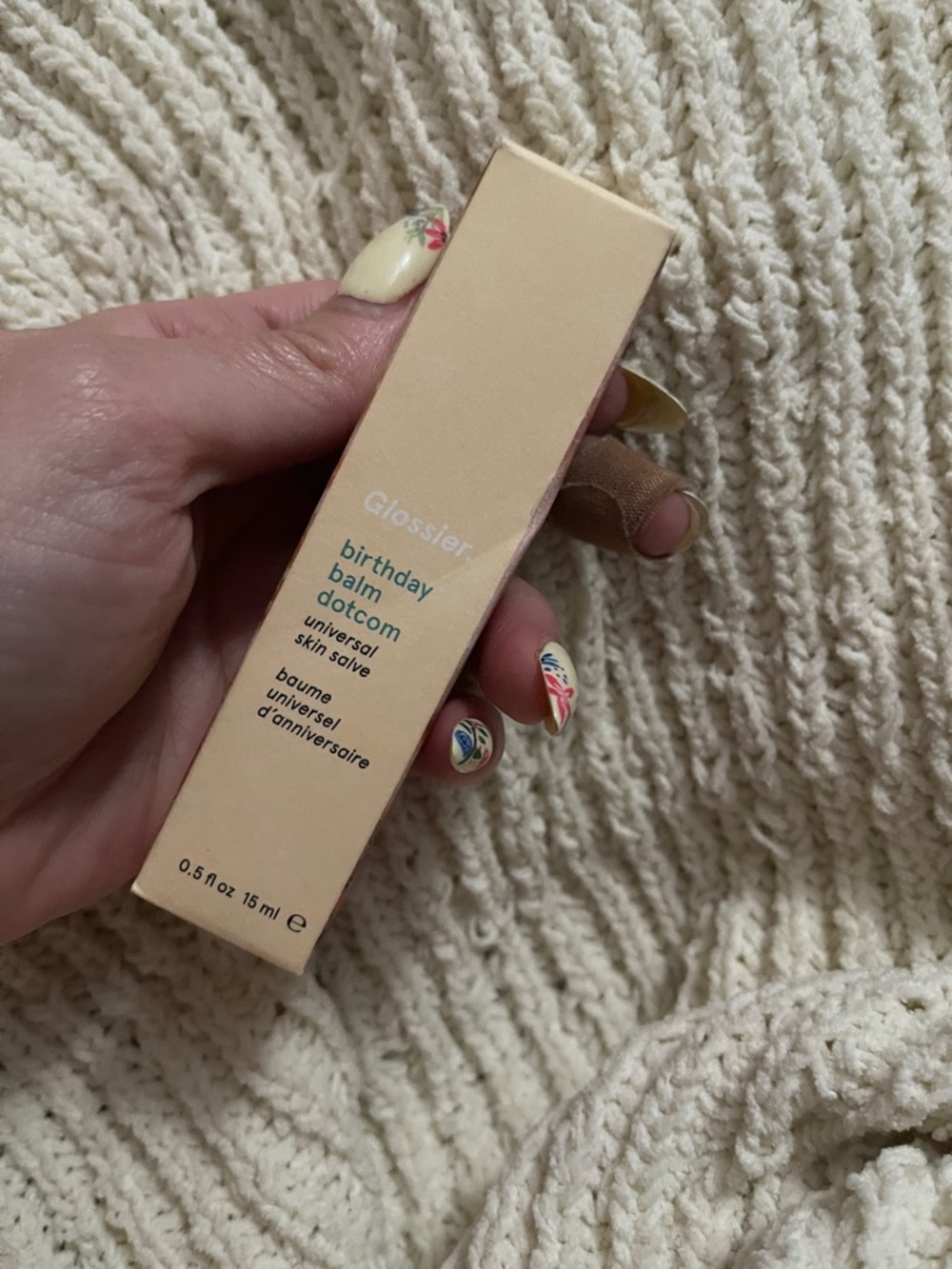 Glossier Birthday Balm Dotcom Universal Skin Salve - Beige Peach